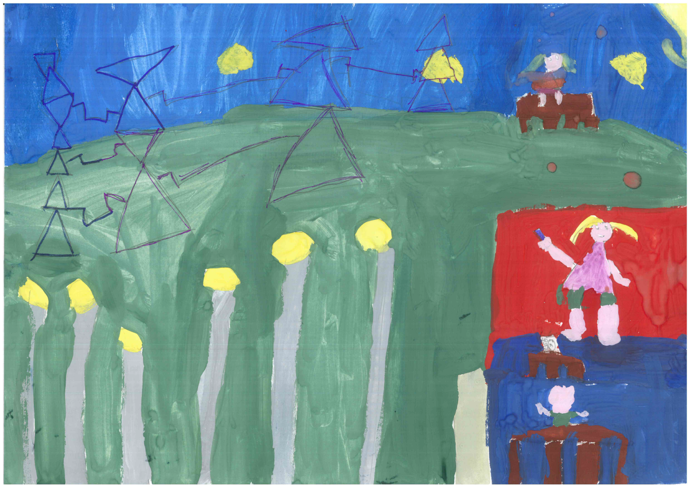 Детский рисунок ко Дню Энергетика